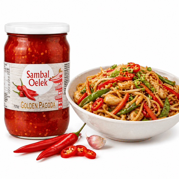 GULDPAGODEN | sambalsås | OELEK | 725 g