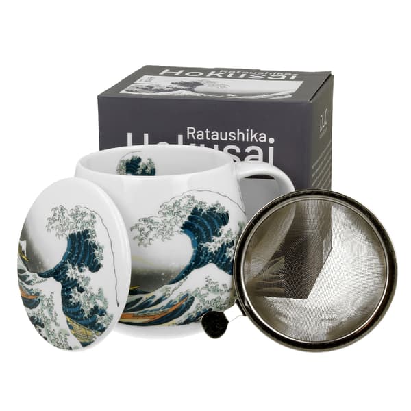 Hokusai 430 ml mugg med infuser