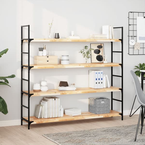 vidaXL bordplade 120x30x4 cm rektangulær massiv akacietræ