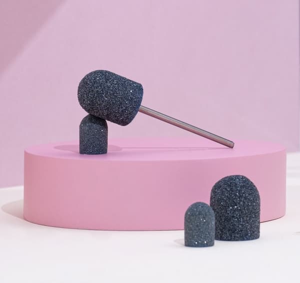 Aba Group Slibehætter til pedicure 13 mm, 120 grit - 10 stk.