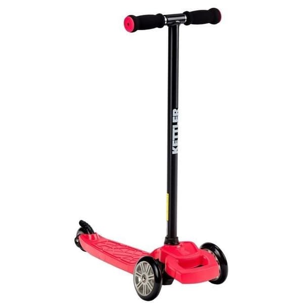 Kwizzy 3-hjulig balansscooter röd