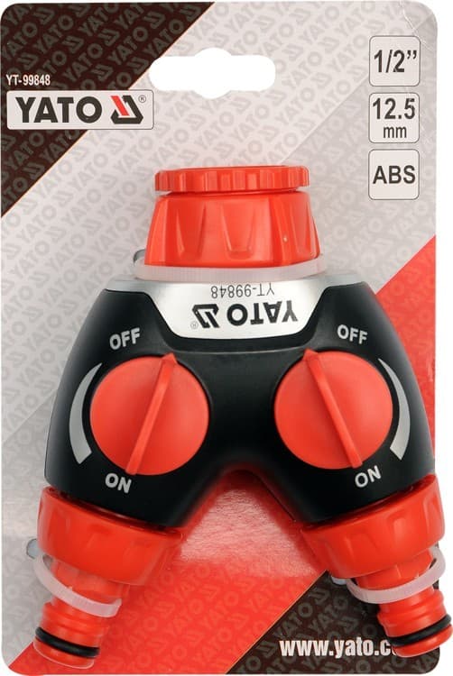 Dobbelt haveventil YT-99848 YATO