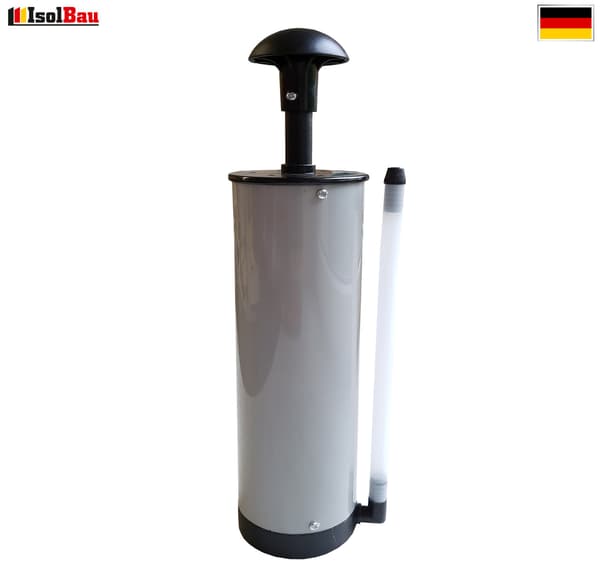 IsolBau Ausblaspumpe boreaffaldspumpe