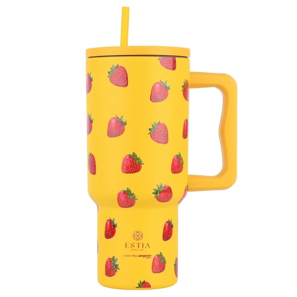 Berry Bright 900 ml termokrus med sugerør