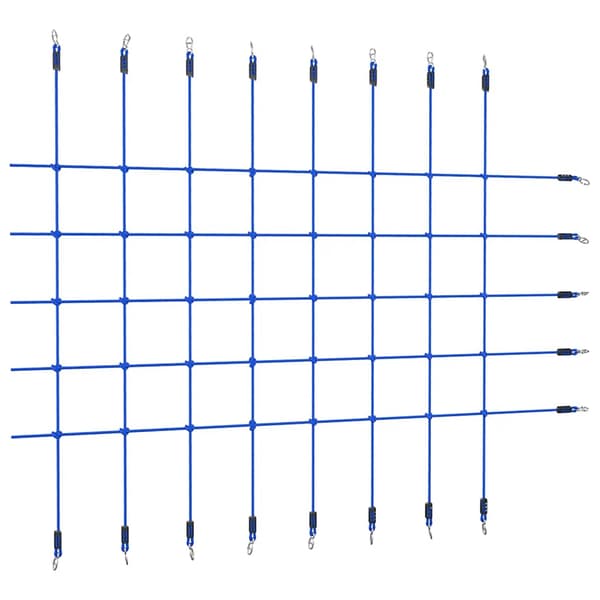 vidaXL Klätternät 200x150 cm Blå