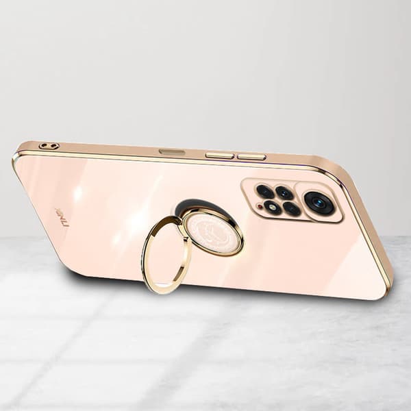 Etui til Xiaomi Redmi Note 11 / 11S, Electro Ring, pink