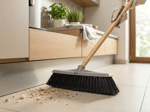 PLASTKVAST ASTER LJUSGRÅ -BEN