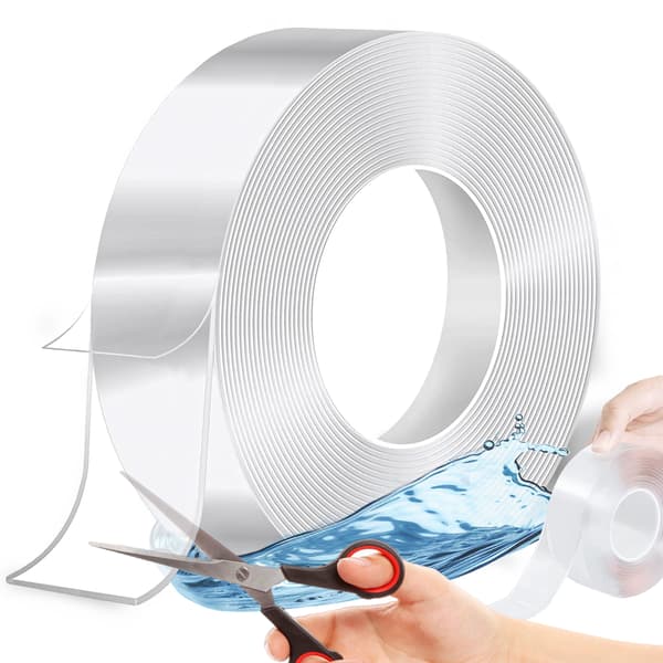 Heckermann dobbeltklæbende tape 2,4x200 cm