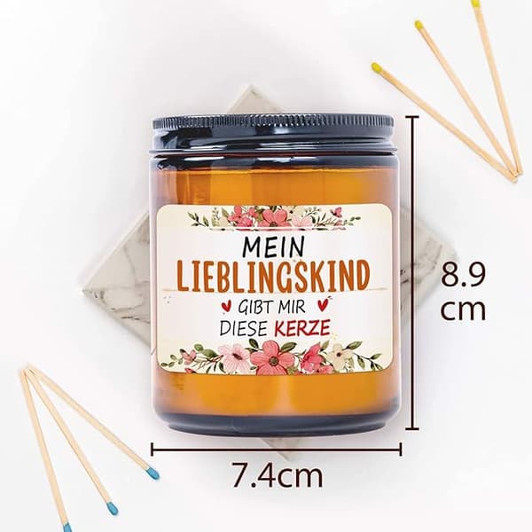 Duftlys naturlig voks Mors dag
