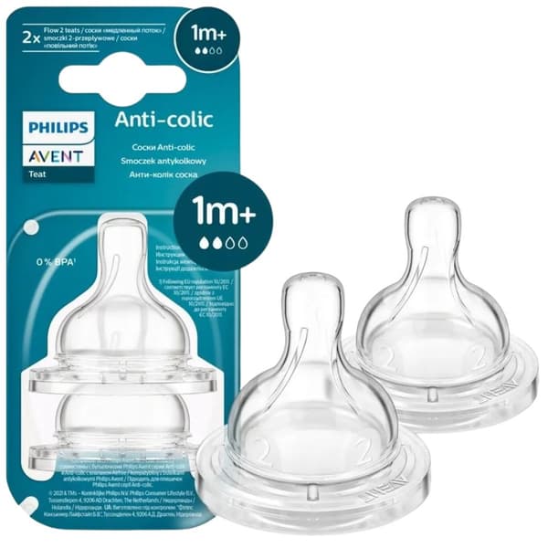 Philips Avent-napp AIRFLEX T2 2P