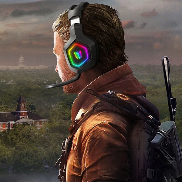 Onikuma K10 trådbundna on-ear-hörlurar