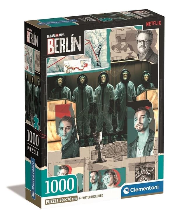 Puzzle 1000 Compact Netflix Berliini