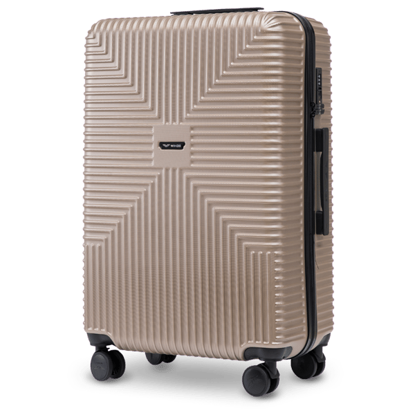 Wings PC Eco Jackdaw stor rejsetaske 28" champagne