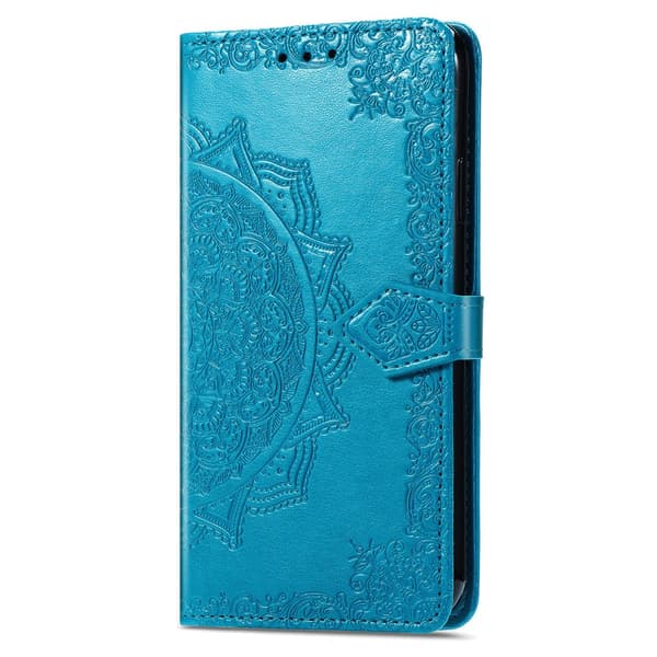 Realme 11 5G Flipfodral, Mandala, Blå