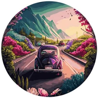 Maalaa numeroiden mukaan. Volkswagen