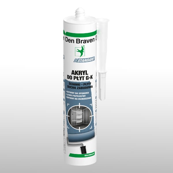 DEN Braven Akryl til gipsplader 280 ml