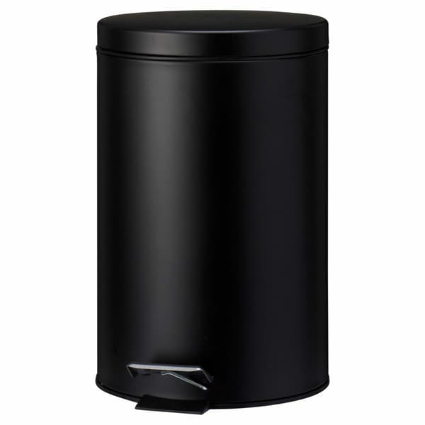 Rustfri stålspand 12L sort
