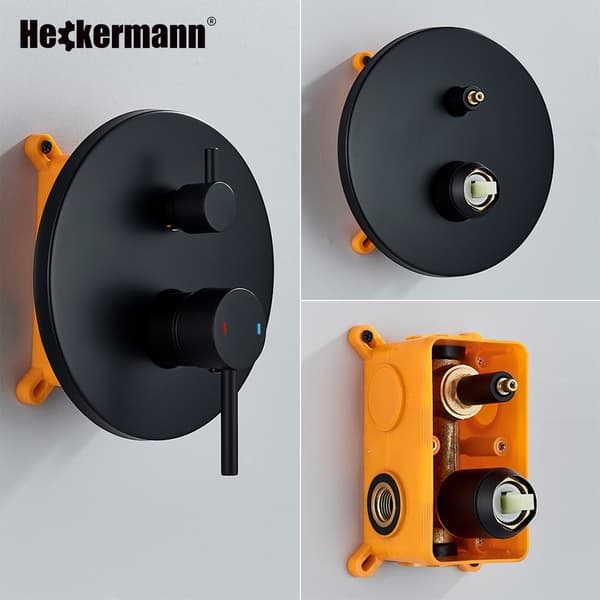 Heckermann H400 musta piiloasennuskylpyammesetti