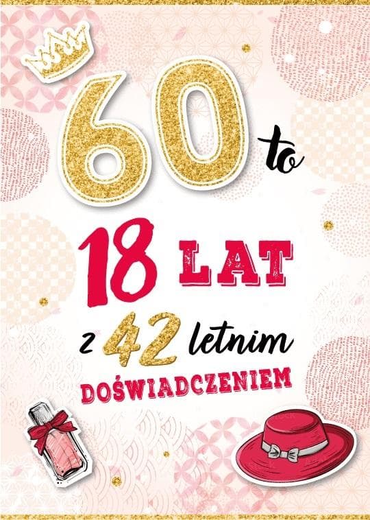 60-års fødselsdagskort