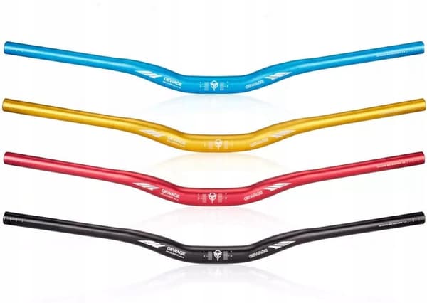 MTB cykelstyre aluminium 780mm blå
