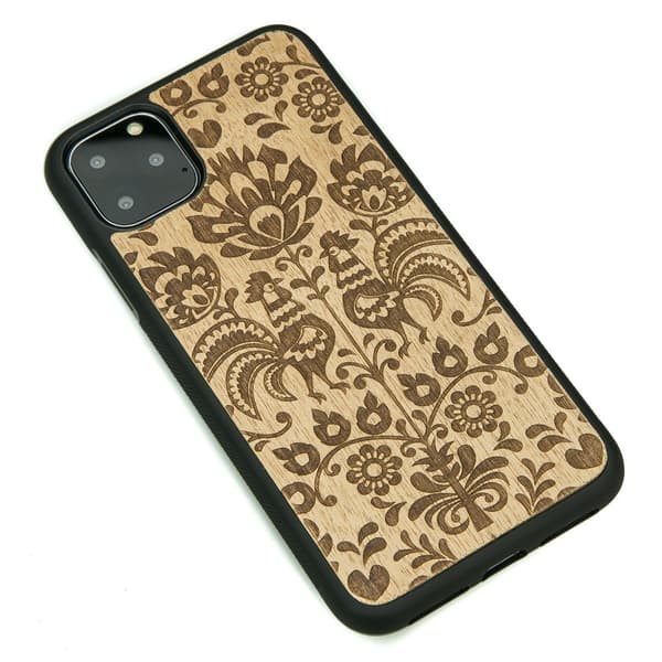 Træcover til iPhone 11 PRO MAX POLSK FOLK ANIEGRE