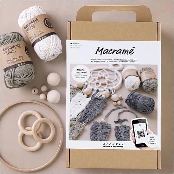 Creativ Company Mini Macrame Kit til begyndere