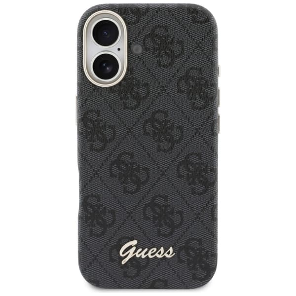 Guess 4G Script MagSafe-skal till iPhone 17 svart