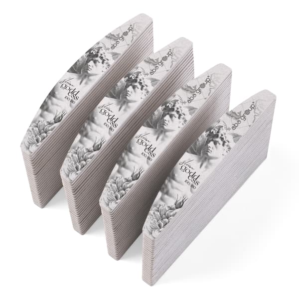 Aba Group Nagelfil Half Moon 100/180 Small Line, Slim 100 bitar