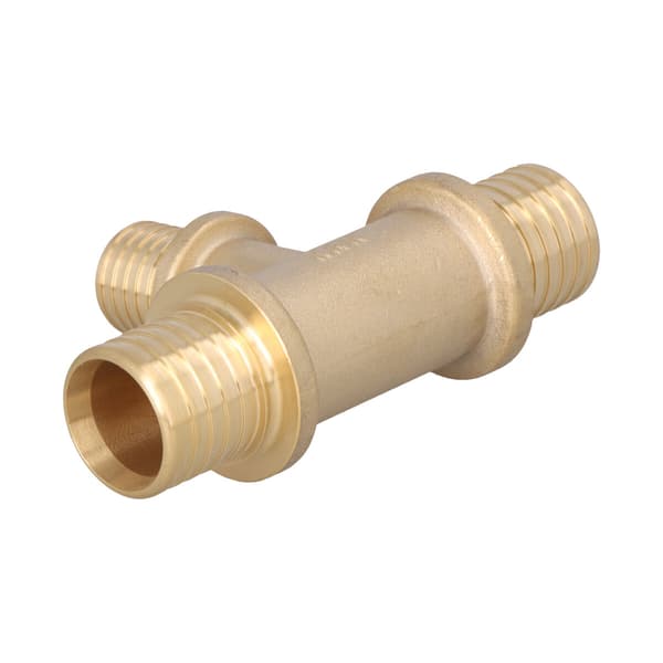 UltraLINE messing reduktions-T-stykke - 32/25/32