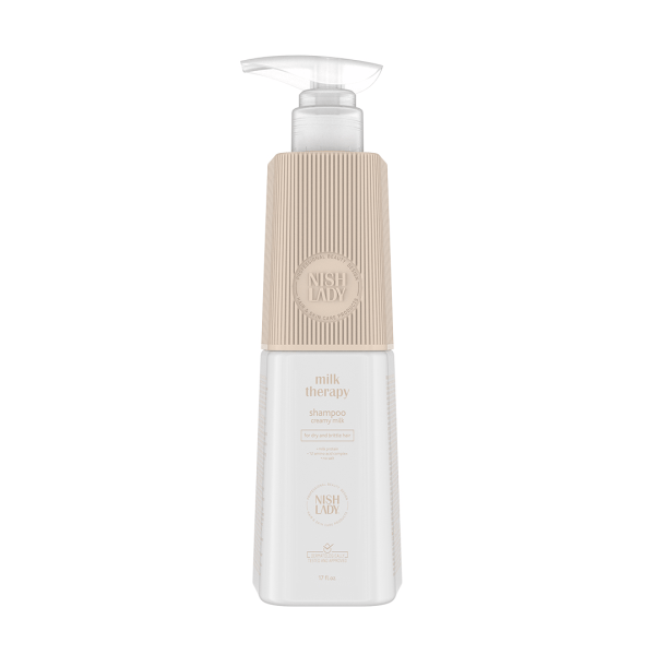 Nishlady Mælk Terapi Shampoo til hår med mælkeproteiner 947 ml
