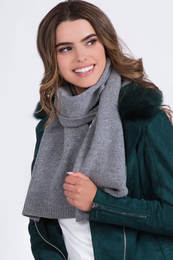 SCARF*02 dam vinter silverfärgad