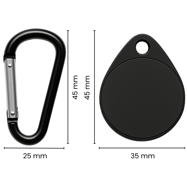 YSK2 Sort Silikone Etui med Klips
