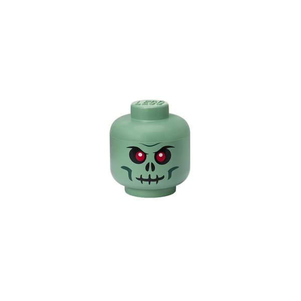 LEGO(R) Mini Head Container - Vihreä luuranko