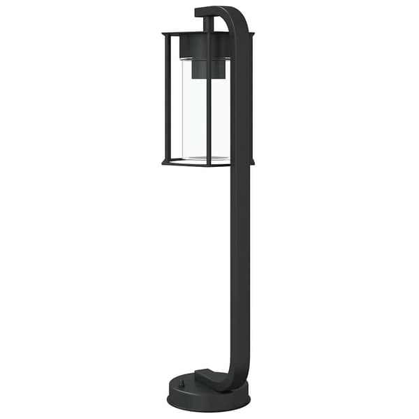 vidaXL havegulvlamper, 3 stk., sort, 60 cm, rustfrit stål