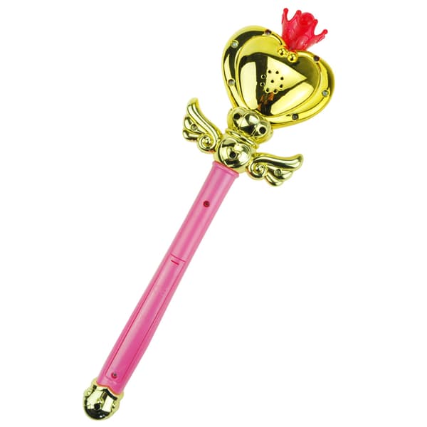 TG72959 SNYGGT ROSA MAGISK STAV FÖR PRINSESS-FE-SPELET GLÖDER