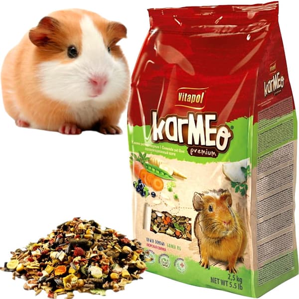 Foder til marsvin, Kawia Vitapol Karmeo Premium 2,5kg