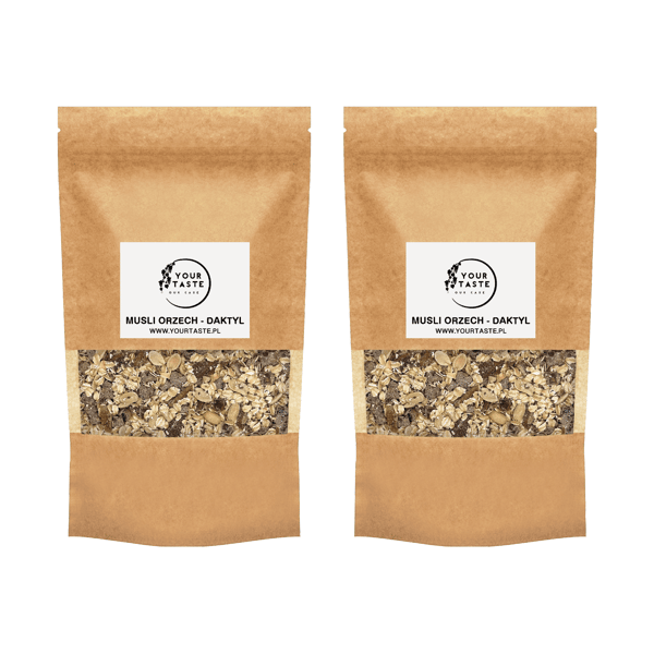 Nødde- og daddelmüsli 1 kg
