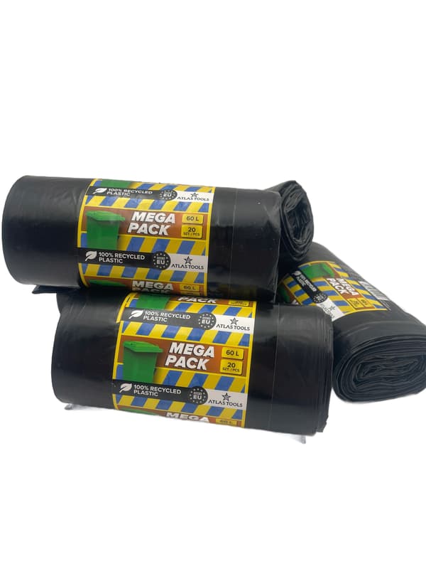 ATLAS TOOLS ROSKASÄKIT UNIVERSAL DURABLE LARGE 60x72cm 60L 20kpl.