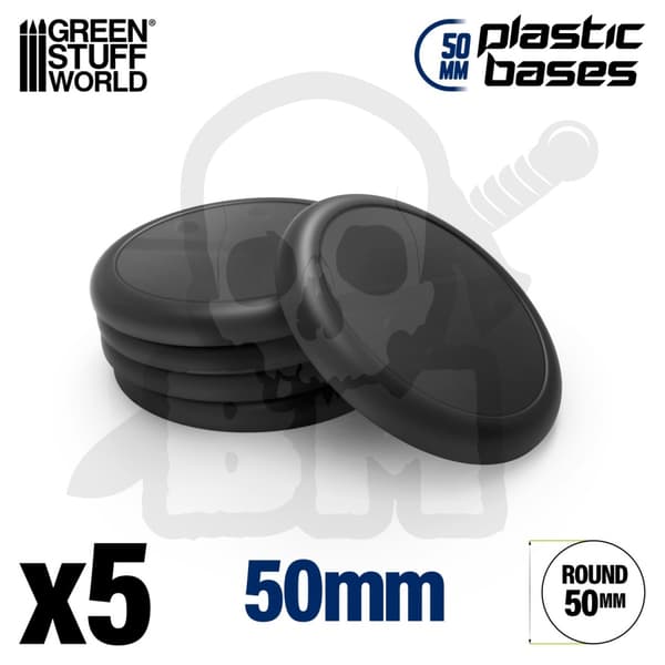 GSTU503289 Plastikbaser Runde 50 mm