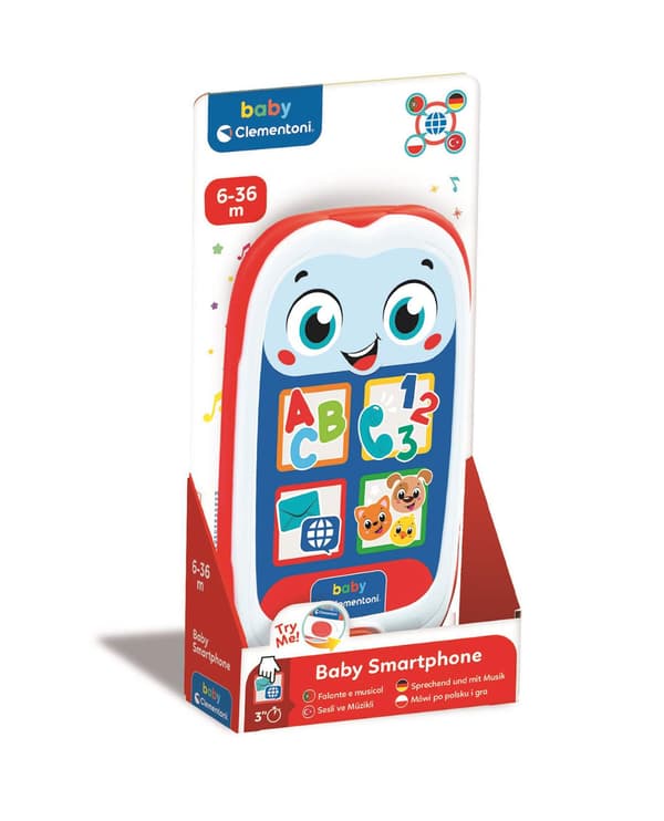 Pratande barns smartphone