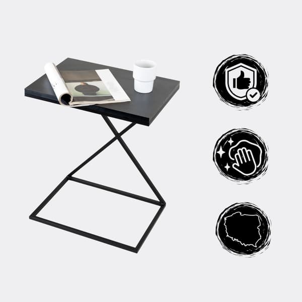 Dit Loft Design sidebord Rioseco 49x35x60 sort metal