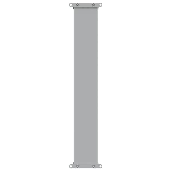 vidaXL Utfällbar sidomarkis för uteplats 80 x 300 cm brun