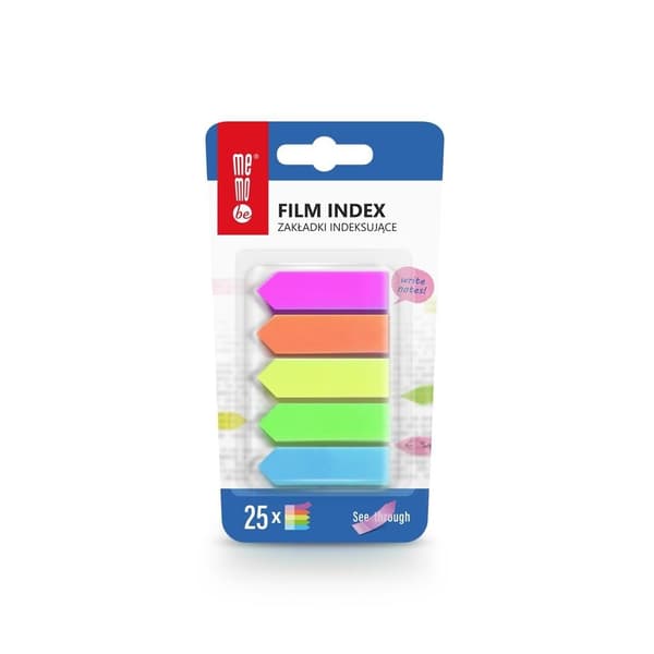 Indexflikar 12x45mm 5x25st MemoBe
