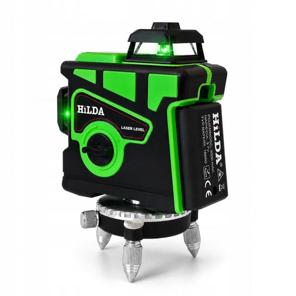 HILDA 3D PRO 360 TASOLASER RISTILASER VIHREÄ
