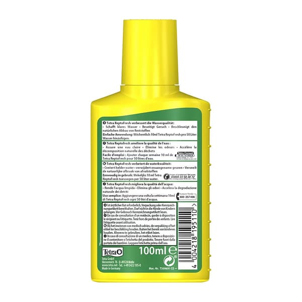 Tetra ReptoFresh 100ml - vandforbedrer til akvarier