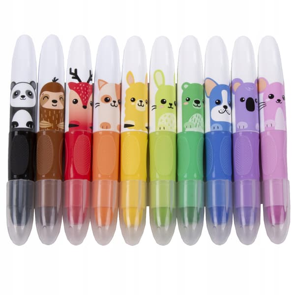 KIDEA 5385 10-FARVER GEL KRIDT
