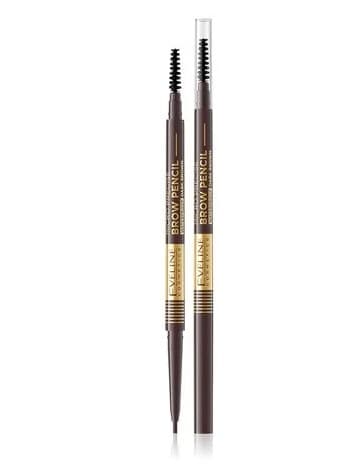 EVELINE MICRO PRECISE -kulmakynä - 03 TUMMANRUSKEA