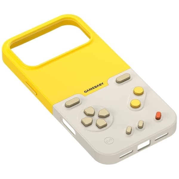 GAMEBABY Etui med Controller til iPhone 17 Pro Gul
