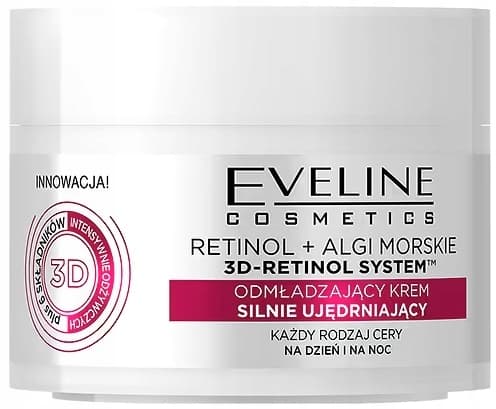 Eveline 3D-Retinol System Åtstramande Dag-/Nattkräm 50 ml