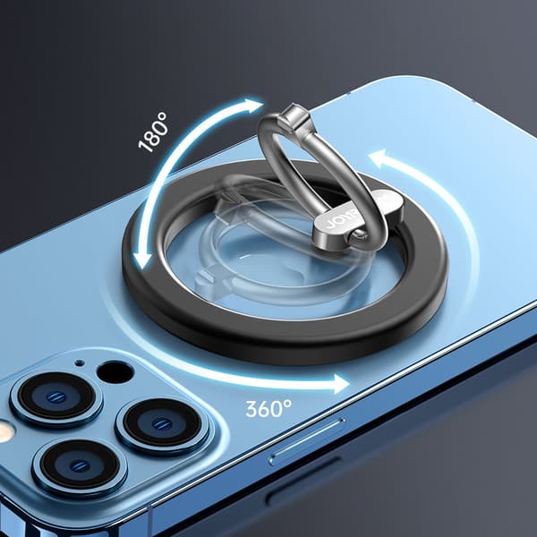 Bilhållare magnetisk ringstativ svart